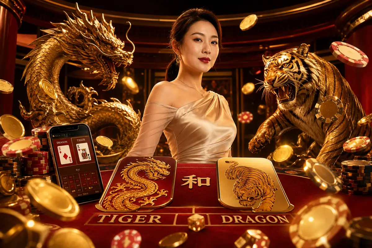naga26 permainan Dragon Tiger live casino